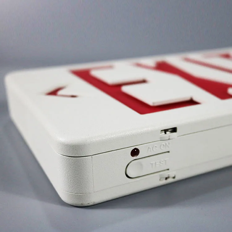 Modern single and double sides wall ceiling mounted emergency led exit sign