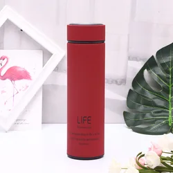 Double Wall Stainless Steel Led Temperature Display With Reminder To Drink Smart Water Bottle