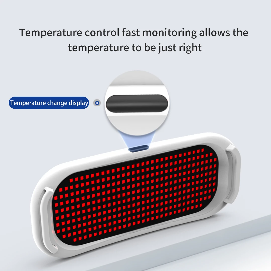 Tech Love Advanced Prostate Care Device Battery-Powered Red Light Heat Combination Efficient Pain Relief Household Application