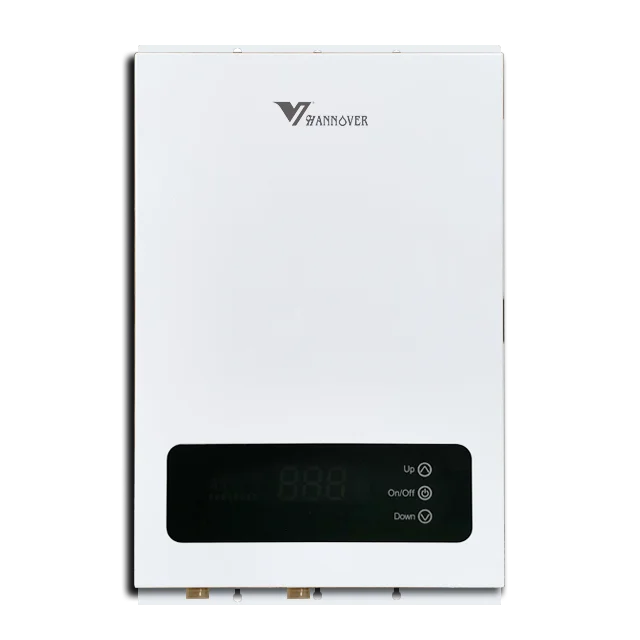 wall mounted electric heating boiler household hotel tankless  instant electric water heater