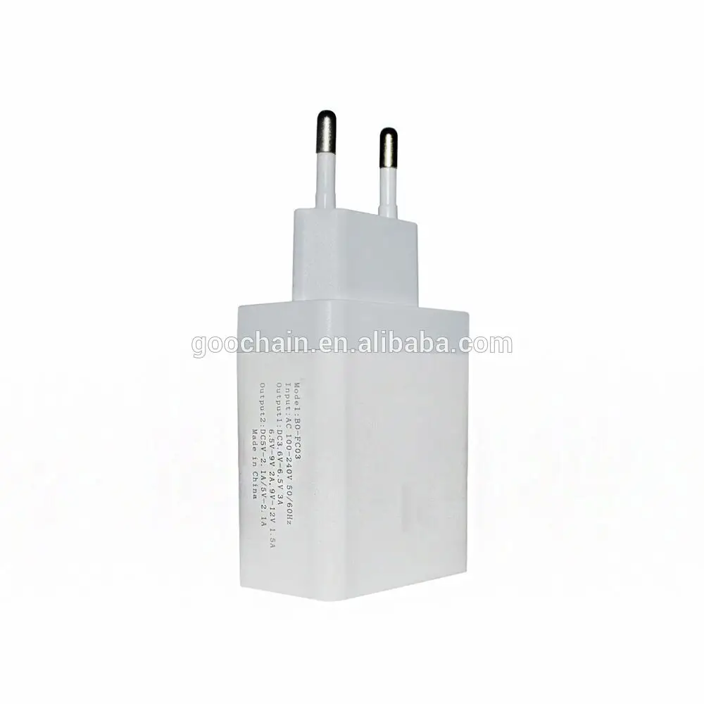 
Portable Dual Port Charger 30W PD Charger USB Type C Fast Charging Adapter 