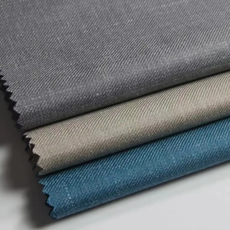 FL2399 80 Merino wool 15 mulberry silk 5 linen worsted wool blend fabric pure silk blend suiting fabric for men jacket material