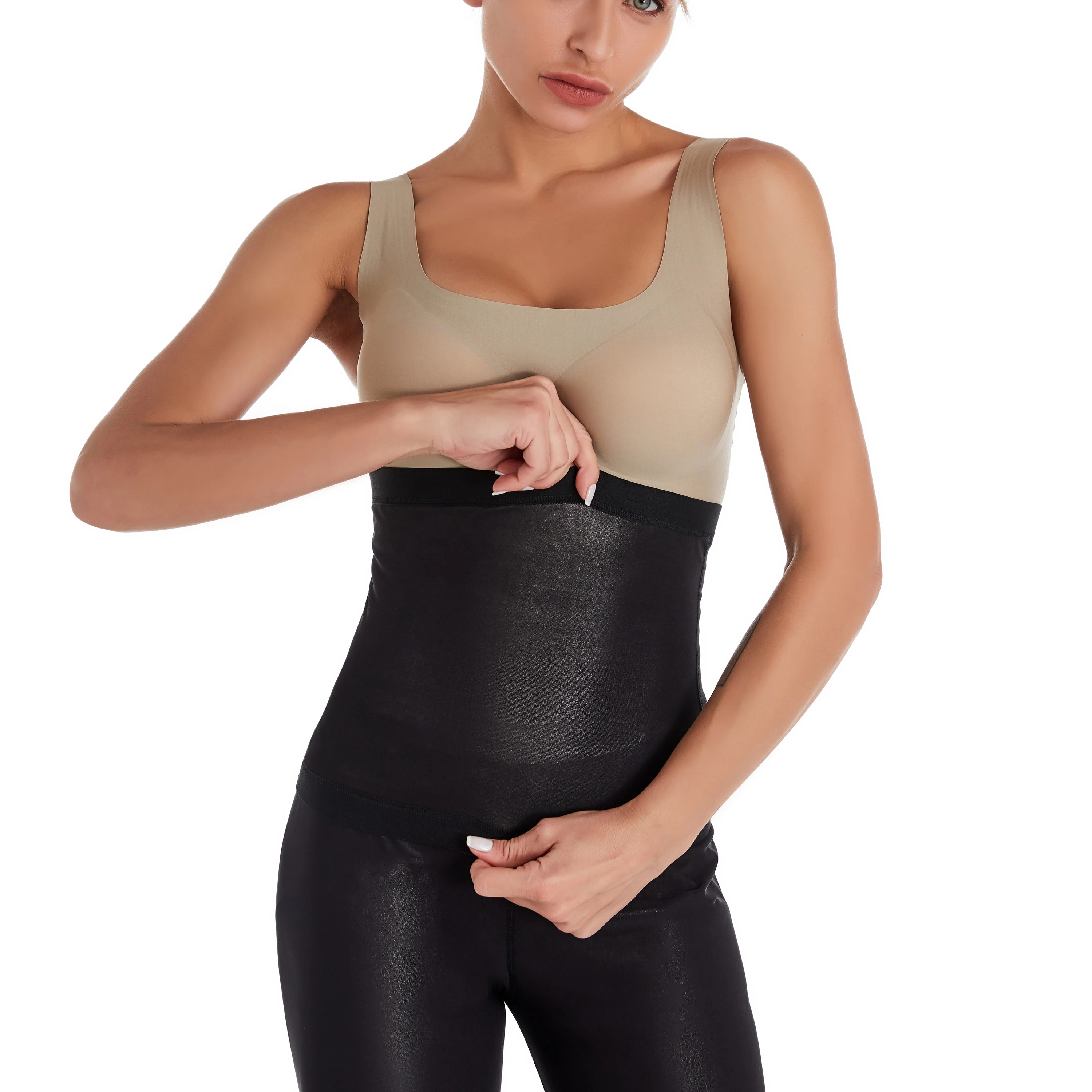Elastic Slimming Waist Sweat Belt Support For Women Waist Trimmer