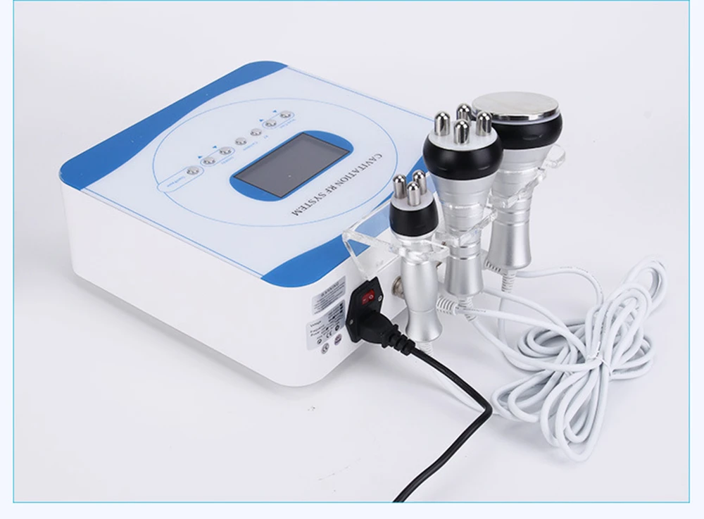 Weifang huamei hm-c800 best selling portable cavitation slimming 5 in1 ultrasonic rf vacuum 40khz