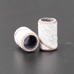 Быстрая доставка 100 шт./кор. прочный 80 #150 #240 # и белые шорты с принтом зебры японский наждачная бумага для ногтей шлифовальная лента сверла