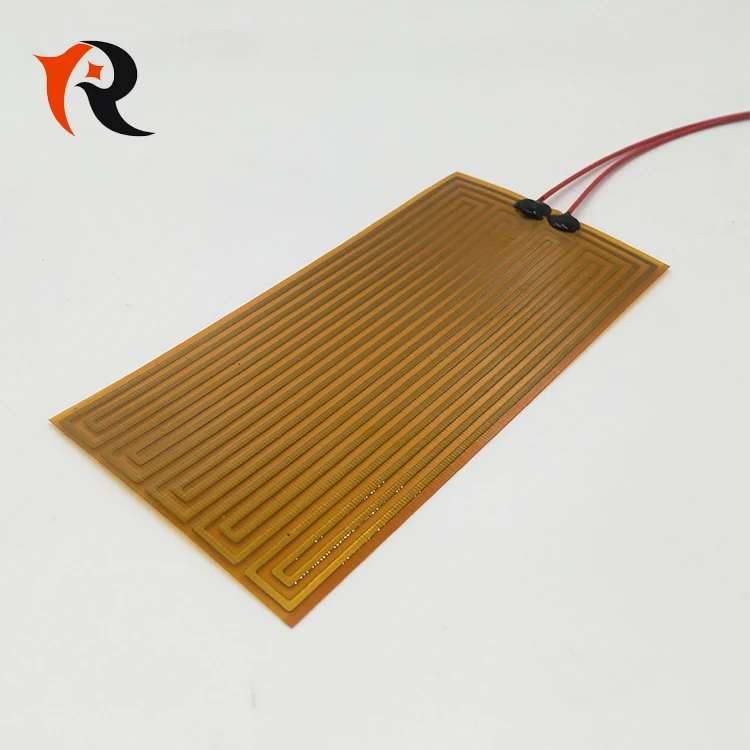 Flexible 110*55mm Polyimide Heater Plate PI Heating Film