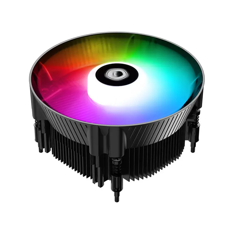 ID-COOLING DK-07i RAINBOW Downward Air CPU Cooler - 60mm Height, Designed Specifically for LGA1700, RGB Lighting
