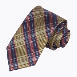 100% Polyester High Quality  Factory Jacquard Custom Logo Hand Made Ties For Party  Necktie For Men