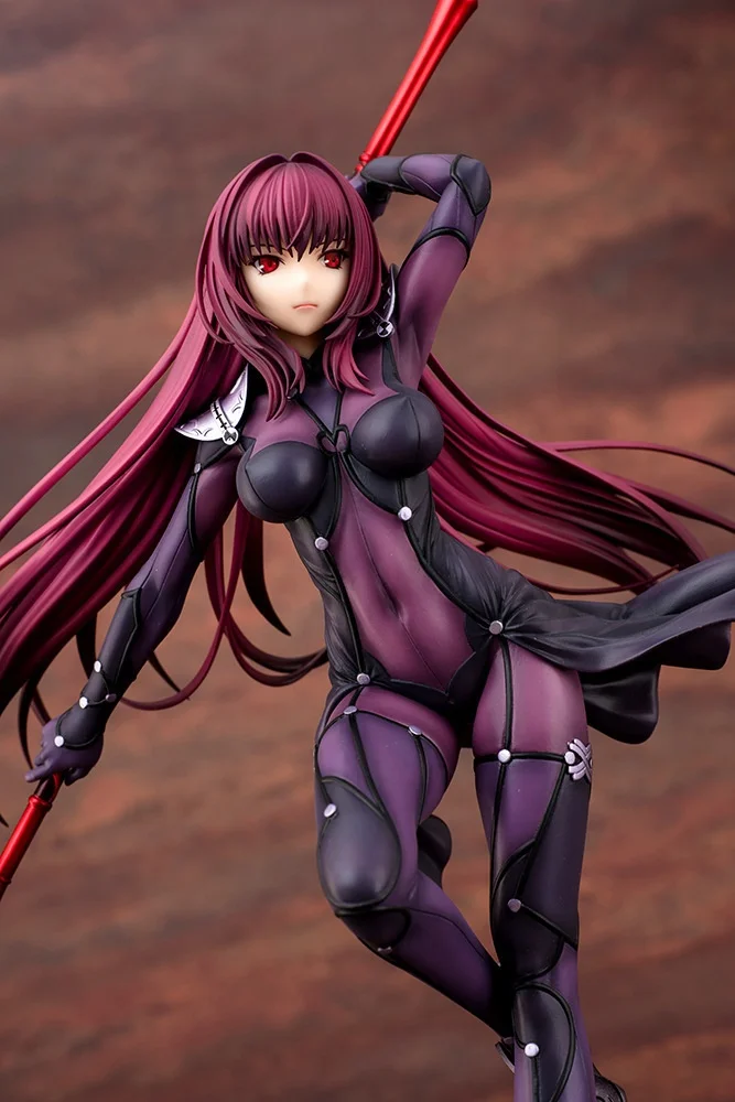 Figuras de Fate/Night Scathach Generation 2 Lancer Maiden Side Stand Activity Anime-Inspired Action Figure