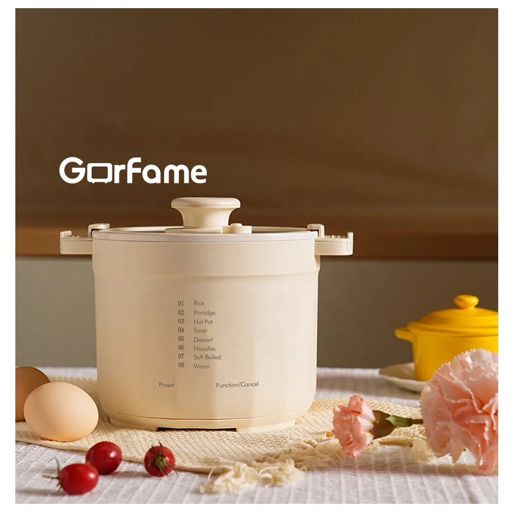 New Mini Slow Cooker Electric Crock Pot 6 Presetting Electric Smart Cookware