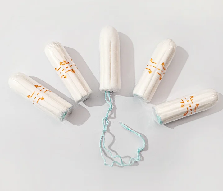 Тампоны из органического хлопка биоразлагаемые экологически чистые тампоны с аппликатором мягкие закругленные для