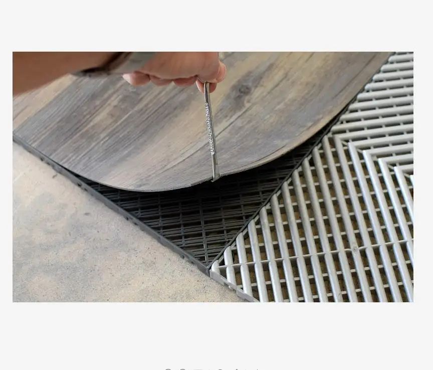 White interlocking dance floor tiles party tiles