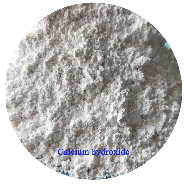 Ca(OH)2 calcium hydroxide Slaked Lime