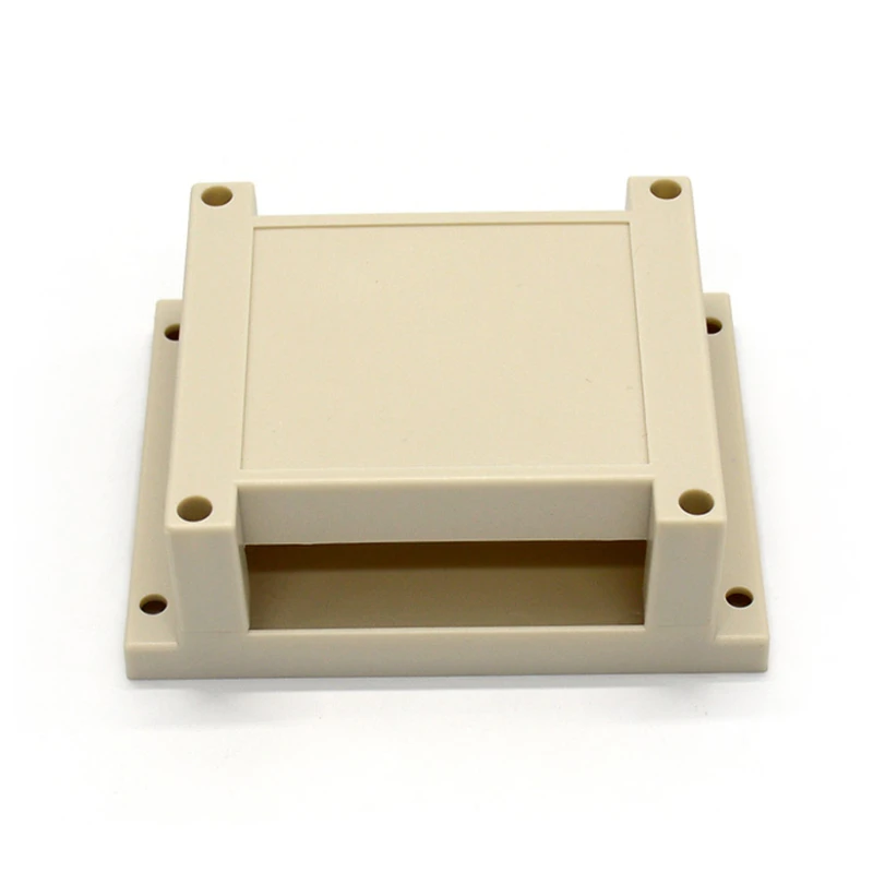 Пластиковый корпус Din-рейки PLC Din-рейка пластиковый ABS Электронный Корпус Датчик контроллер 115*90*40 мм