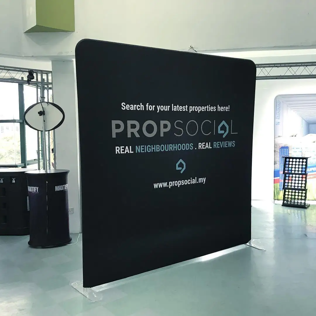 Rts Exhibition Portable 10 X 10 Expo Display Stand Trade Show Booth Counter 3X3 Exhibition Stand Tradeshow Booth
