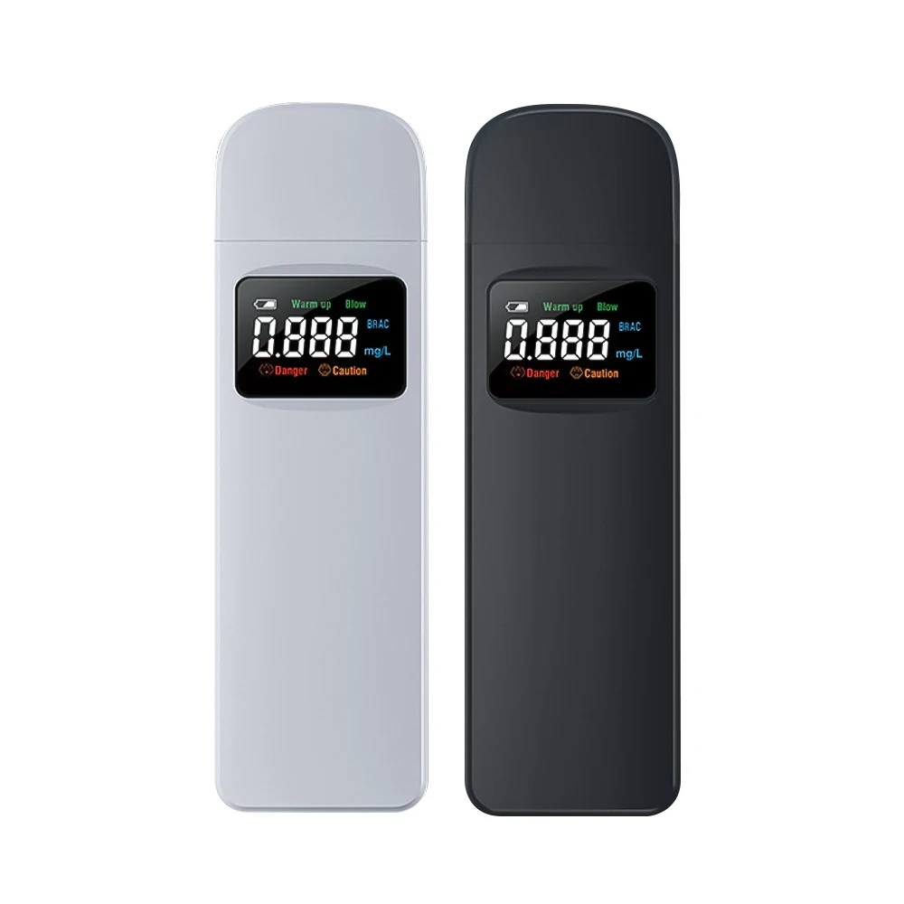 Rechargeable BAC Portable Digital Non-Contact Breathalyzer Air Blowing Detector Alcohol Tester