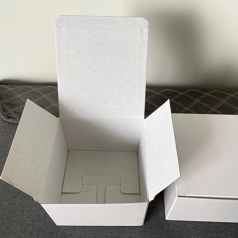 Customized Product Packaging Small White Box Packaging, Plain White Paper Box, White Cardboard Box
