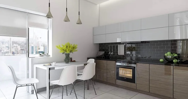 Плитка Метро 2*4 черная стеклянная плитка мозаика для ванной кухни