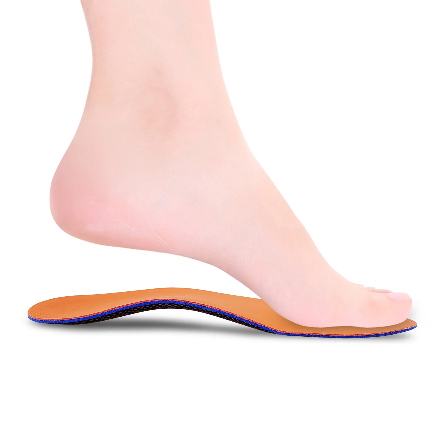 Comfort Shoe Insoles Breathable Sports Shock-absorbing Deodorant 3d Arch Support Socks Flat Foot Orthotic Insole