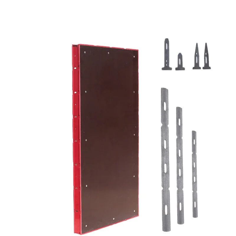 Formwork Panel Metal Steel Concrete Construction Pillar Mould Concrete Molds Steel Bar