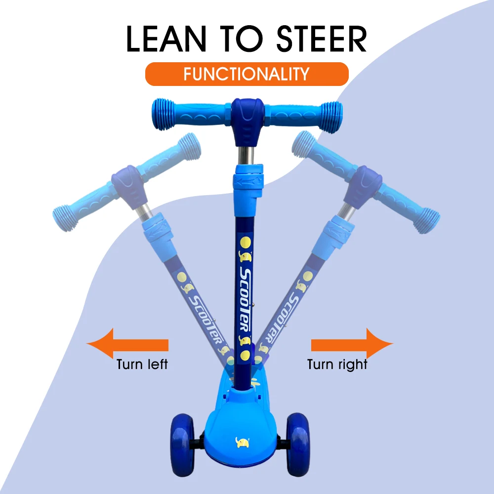 Новый дизайн складной скутер со вспышкой детский заводская цена безопасный и высококачественный с подсветкой музыкой