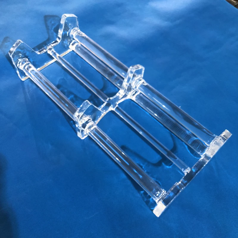 Factory custom high temperature high purity quartz boat