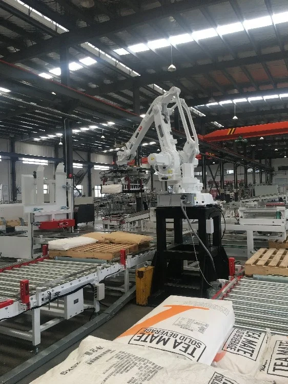 
High Quality Smart Full Automatic Robot Case Palletizer Price 
