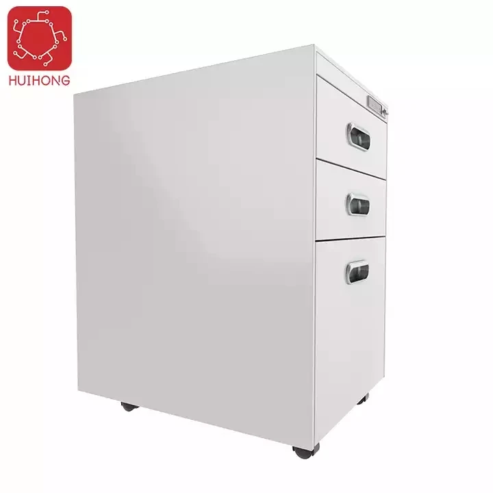 Huihong Office Small Locker Storage Cabinet With Wheels For Home