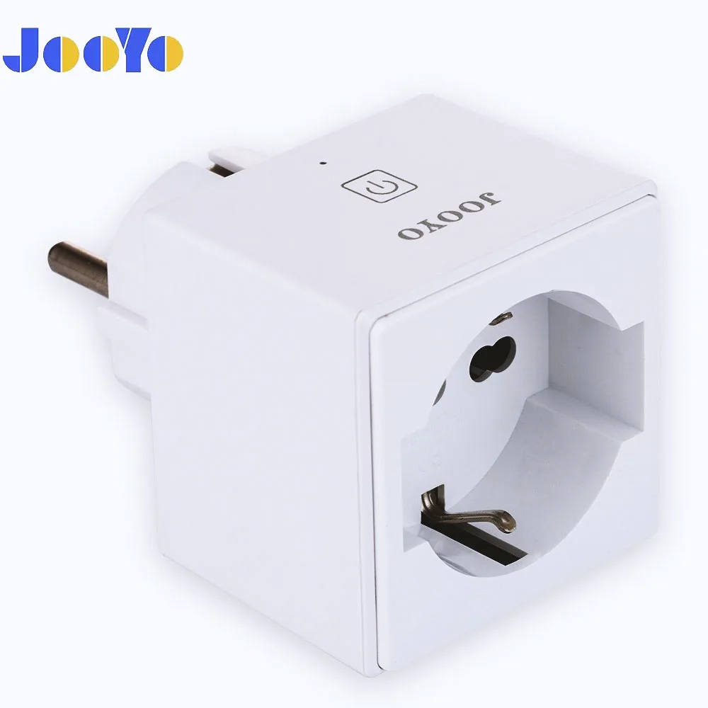 
Germany style 2pin Smart Plugs wifi socket 16A works with Google Home Amazon Alexa Smart Life App German 