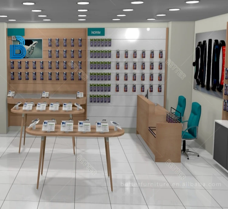 2019 новый дизайн интерьерный магазин мобильных телефонов с Выставочной стойкой для мобильного телефона