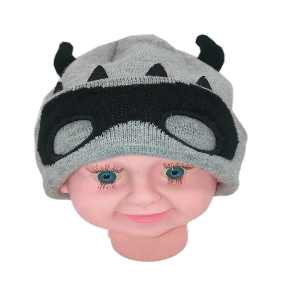 
Winter monster knit cap Crocheted knit hat Custom - made knitted caps of various shapes 