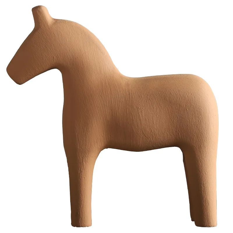 HOYE CRAFTS high quality Horse Sculpture Animal Modern Ornaments Horse Statue Decor