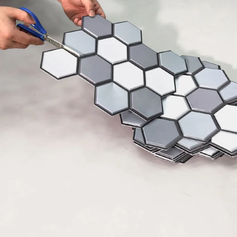 Самоклеящиеся 3D настенная плитка наклейки для украшения стен