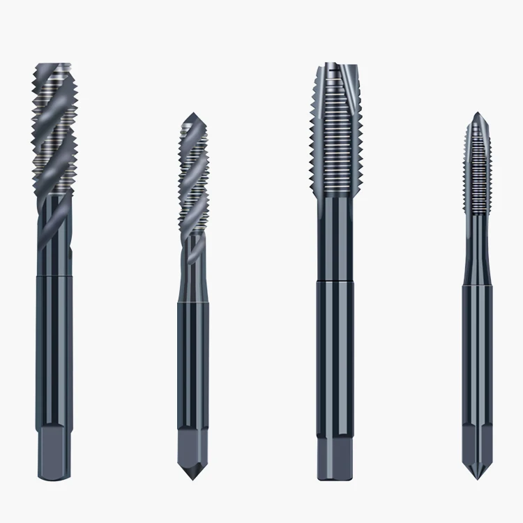 Черная поверхность под заказ hss карбидная резьба винт Резьба метрические метчики