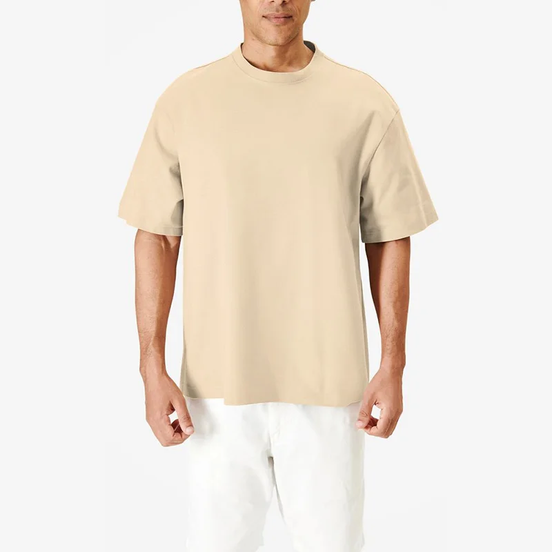 T-shirt Vierge Original En Gros 180g Cotton Solid Color T-shirt 100% Cotton Size Blank Plain T-shirt Sport Tshirt Short Sleeve