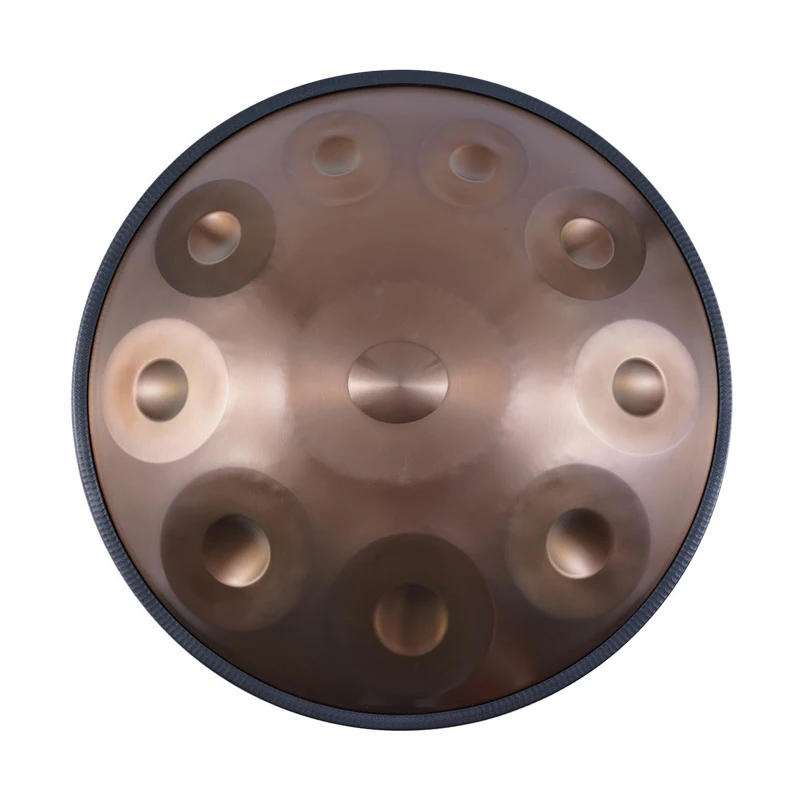 Musical Instrument 9Note Tongue Handpan Drum  22 inches Steel Hand Drum with Soft Hand Pan Bag