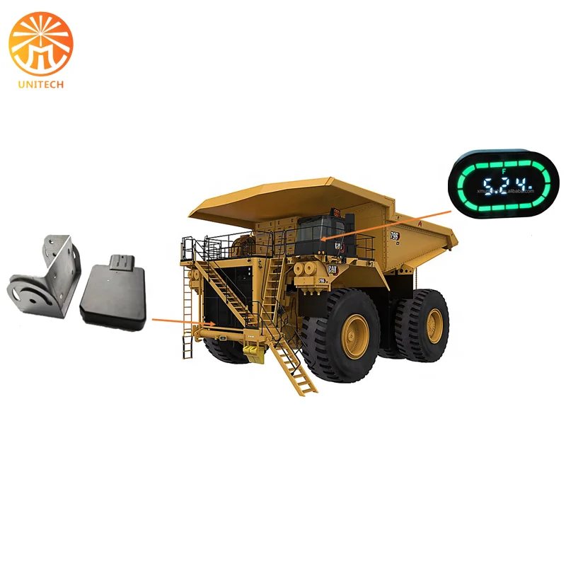 Truck parking sensor HGVs reversing sensor system with visible and audible warning