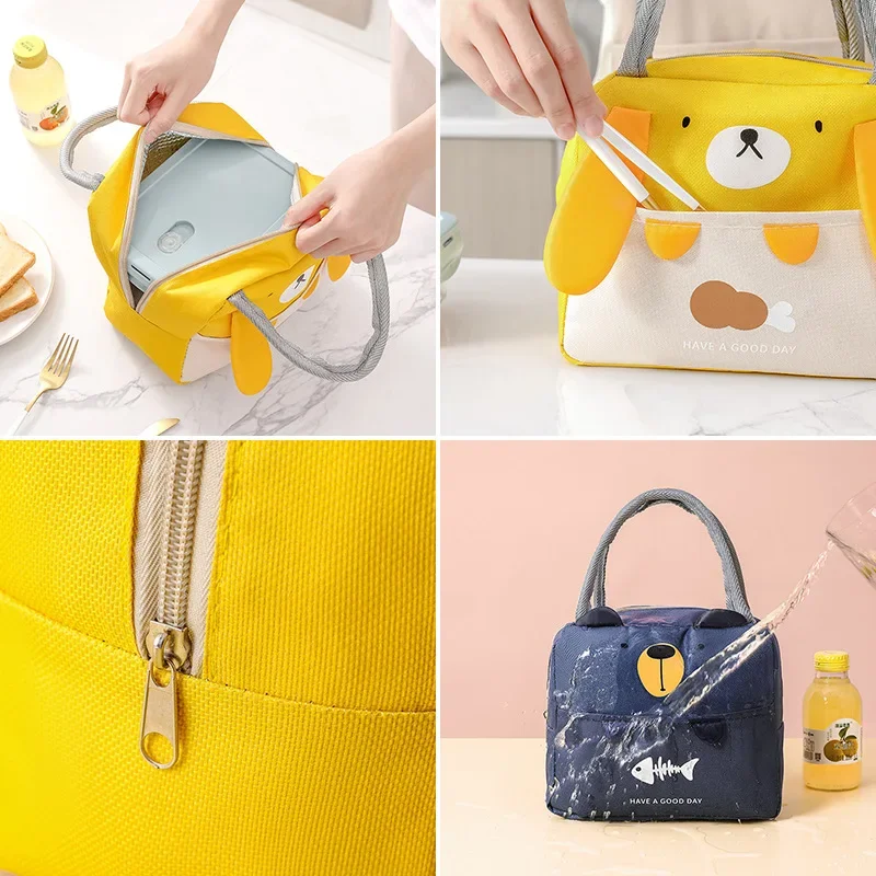 New Fashion Large Waterproof Lunch Bag  for Women  Office School