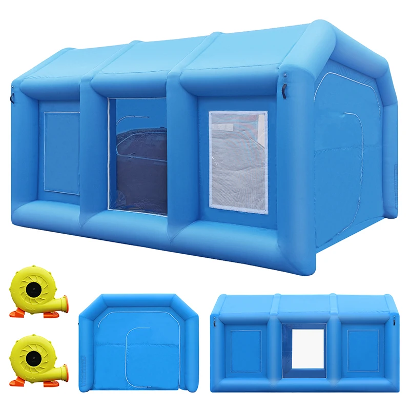 Huaning Manufacturer Auto Universal Inflatable Outdoor Spray Portable Paint Booth