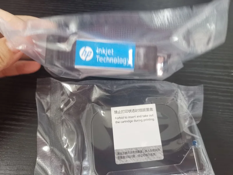 TIJ 2.5 Online Packing Code Coding Machine Thermal Jet  TIJ Ink cartridges
