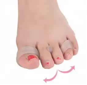 Silicone Toe Stretcher Separator Soft Gel Toe Fight Bunions, Hammer Toes, Valgus Foot Care Pain Relief gel toe separator