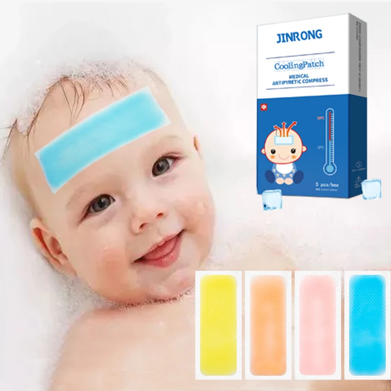 2024 Top Selling New Arrival Cooling Gel Patch Family Essential Baby Fever Cool Patches Fever Reduce Patch