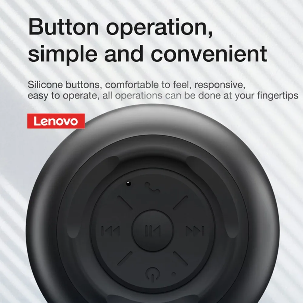 Hot selling Lenovo K3 Portable Speaker HiFi Stereo Surround Sound Subwoofer outdoor super bass portable wireless speakers