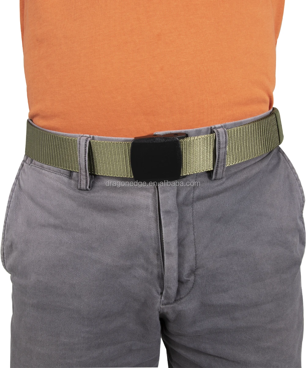 SPARK TAC Ranger Green 100% nylon Combat Belt tactical  Belt  Outdoor  Molle  Belt