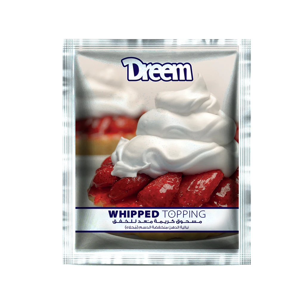 High Quality Food Soft Cream Powder Hala Food Grade Snack Smooth Whipped Cream Powder Dessert On Selling