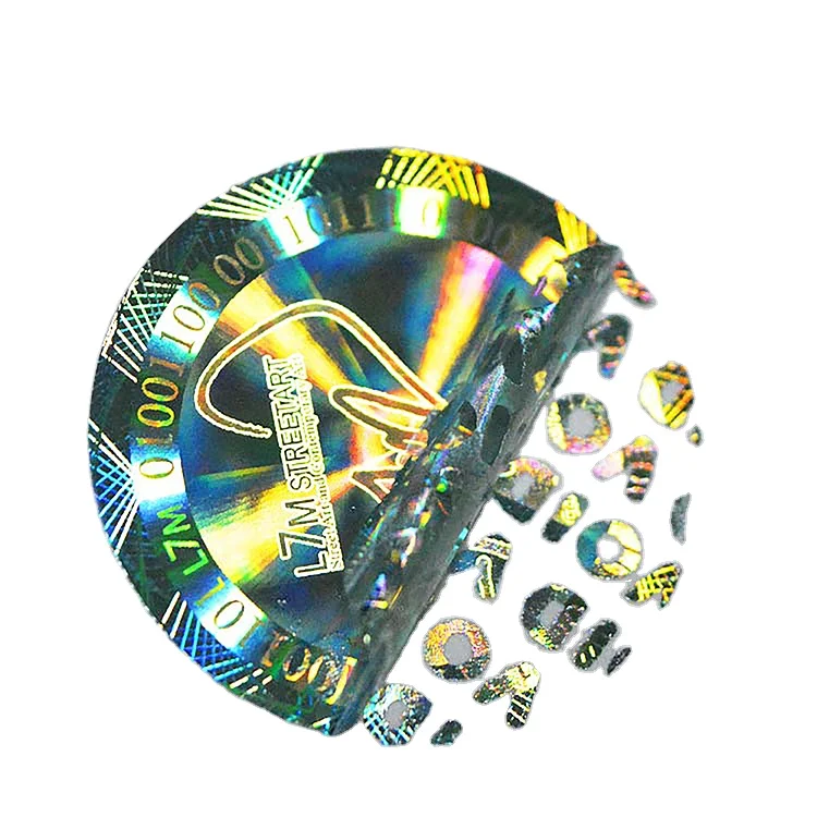 Wholesale Custom Waterproof Nfc/Rfid Hologram Sticker Anti-Counterfeiting Label