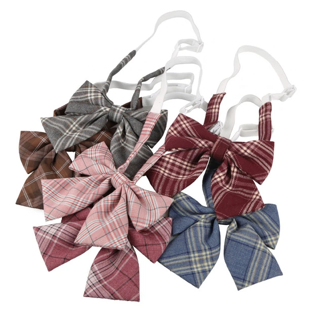 Fashion Preppy Style  Bow Tie Japanese Korean School Uniform Accessories Bow-knot Tie Bowties  Adjustable