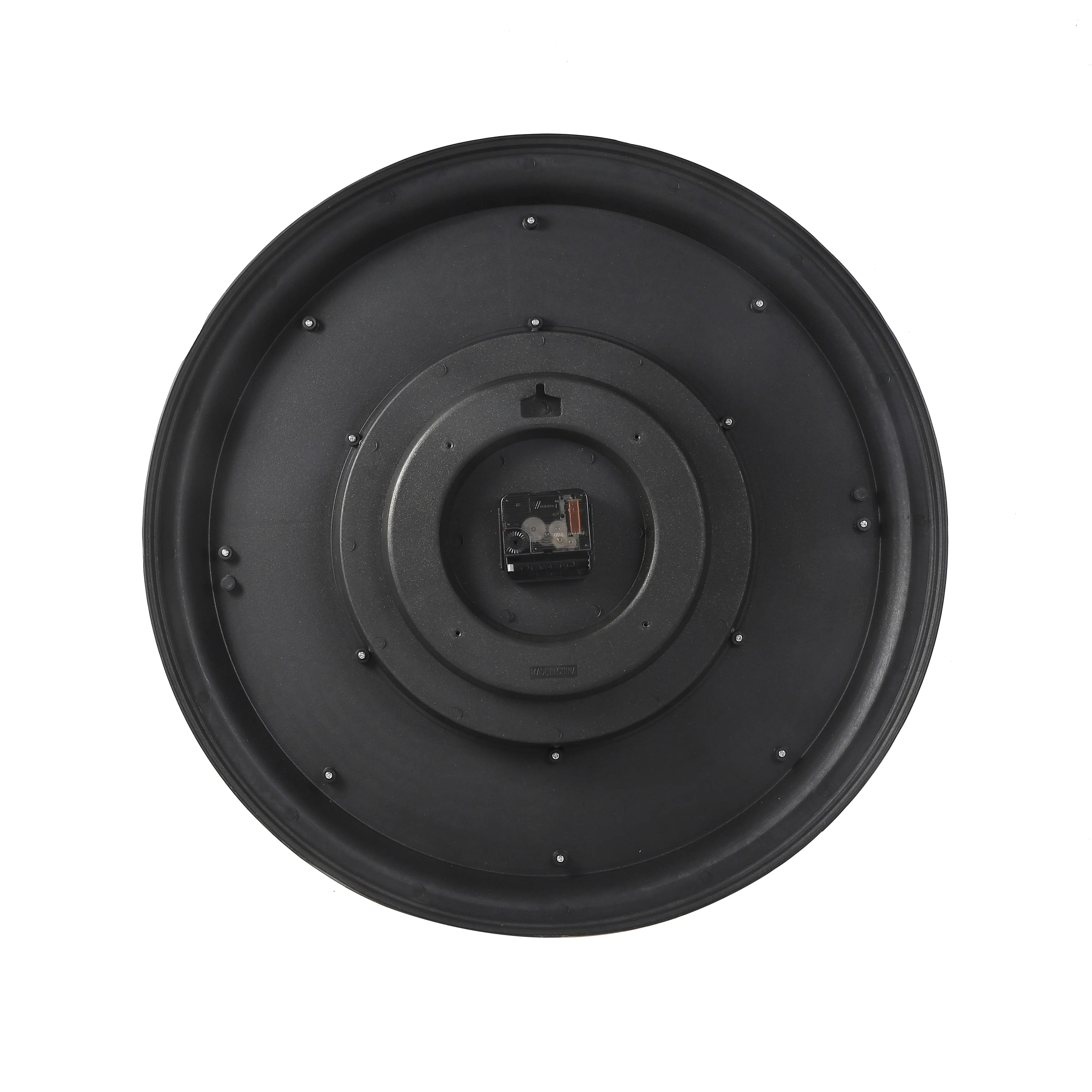 50CM Luxury Vintage Retro Round Gold Frame Wall Clock