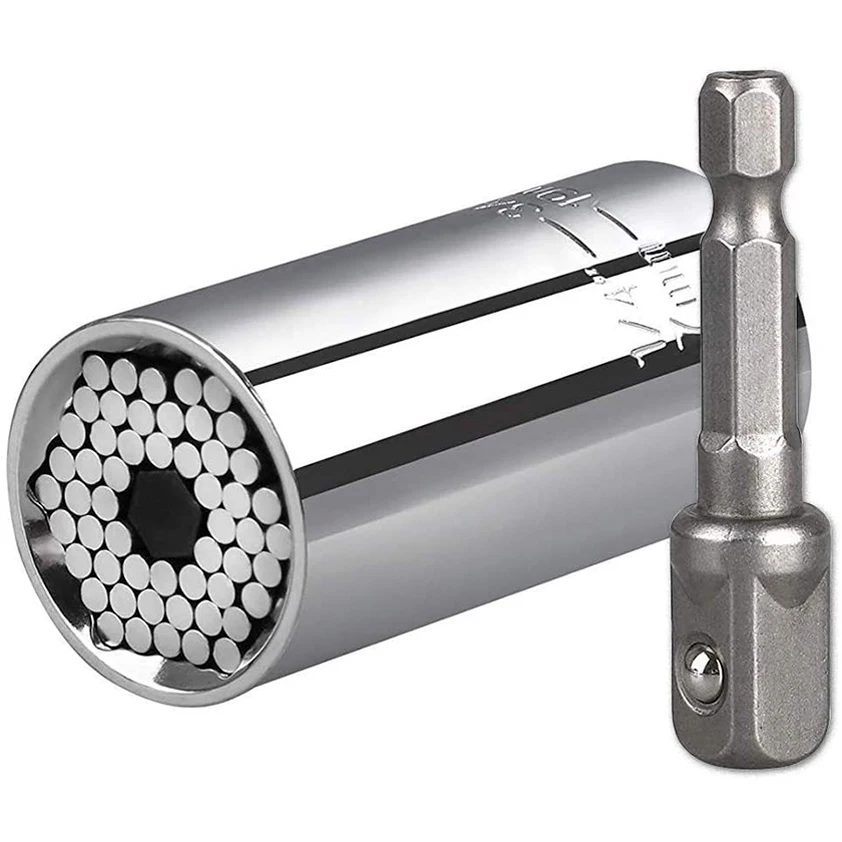 7-19mm Multifunction Universal Power Drill Adapter Sleeve Socket