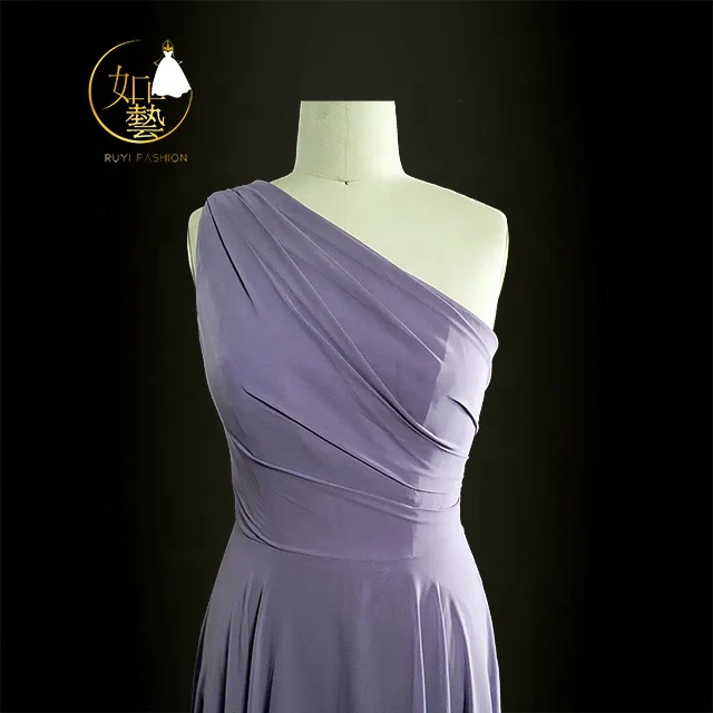 
Custom one shoulder Sleeveless Bridesmaid Dresses Long Lace Homecoming Gowns party dress 